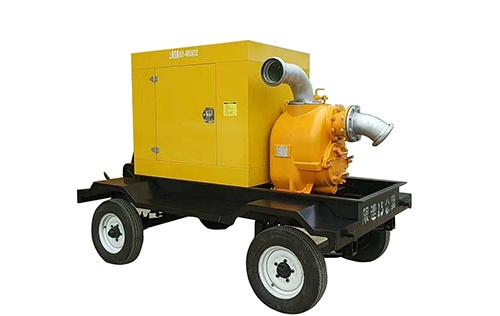 拖車式大流量應急移動排水泵站350m³/h