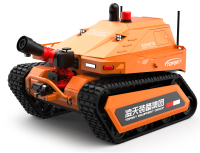 消防滅火機(jī)器人 （第1代，油動(dòng)液壓、120國(guó)產(chǎn)消防水炮）