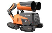 RXR-YM60000GD消防排煙滅火破拆機(jī)器人 (油動液壓、破拆機(jī)械臂、80國產(chǎn)消防水炮)