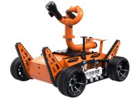 全地形消防滅火機(jī)器人【輪式履帶擺臂】 (第1代，升降云臺(tái)及氣體二合一探測(cè)裝置+語(yǔ)音控制